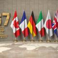 Die Fahnen der G7-Staaten (Bild:iStock)