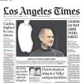 Auch die Los Angeles Time ist vom Hackangriff auf das Zeitungvertriebsnetz in den USA betroffen (Foto:LA Times) 