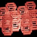 3D-Struktur bestehend aus dem saugfähigen Material Polyacrylat (Foto: mit.edu)