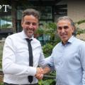 Raphael Kohler, CEO von Axept Business Software und Dario Cardone, Leiter Abacus bei MTF Solutions (Bild: zVg)