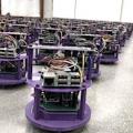 100 Roboter beim Test an der Northwestern University (Foto: northwestern.edu)