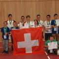 Die Sieger des Schweizer Finales der World Robot Olympiad (Bild: Wirz/WRO)