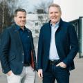 Manuel Domeisen (r.) und Christoph Frick (l.) fusionieren ihre Unternehmen (Bild: zVg) 