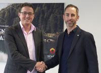 Thierry Kramis, CEO der Seabix (li.) und Adrian Bolliger, CEO der Dätwyler IT Infra  (re.) (Bild: zVg)