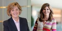 Die starken Frauen von SAP: Adaire Fox-Martn (l.) und Jennifer Morgan (Bild: SAP) 